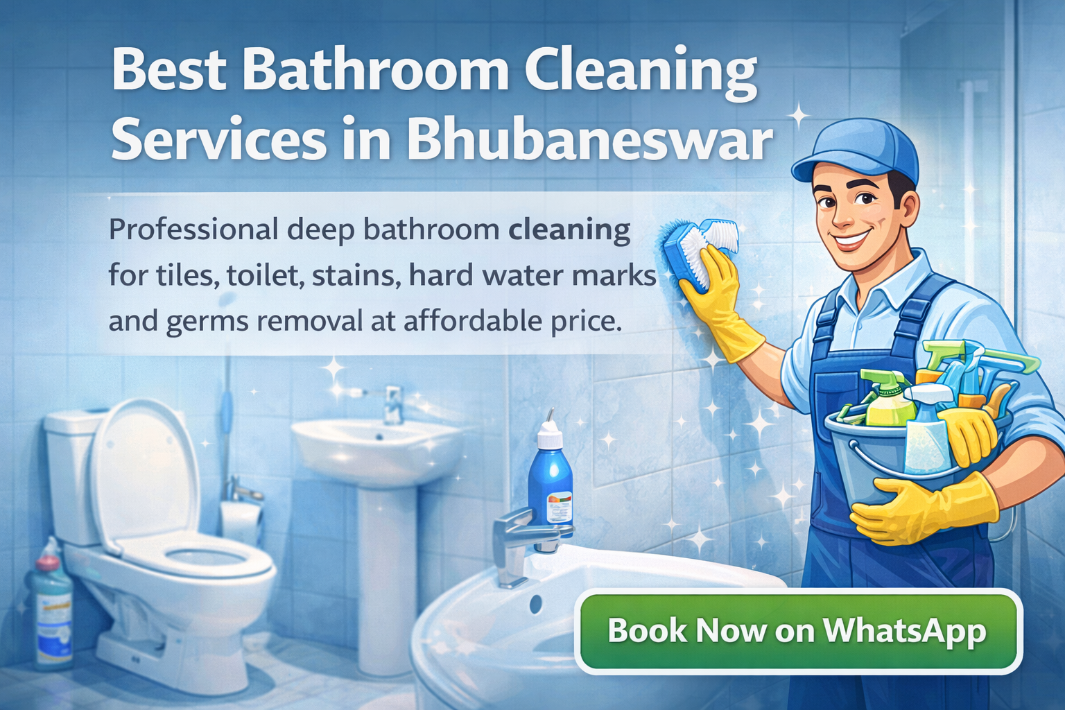 Bathroom Cleaning in Bhubaneswar